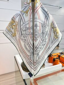 Hermes Silk Scarf