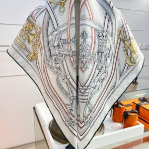 Hermes Silk Scarf