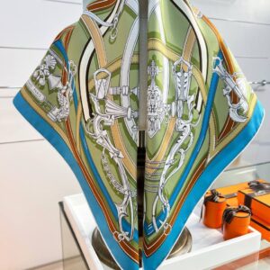 Hermes Silk Scarf