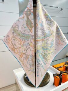 Hermes Silk Scarf