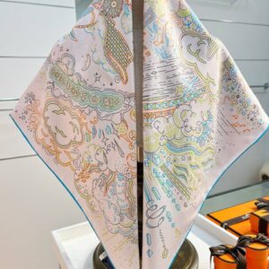 Hermes Silk Scarf