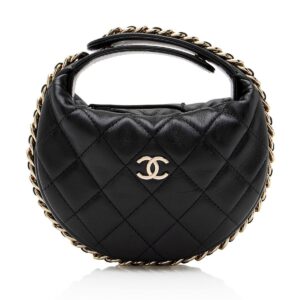 Chanel Quilted Chain Around mini Pouch