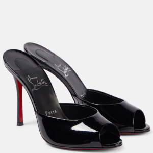 CHRISTIAN LOUBOUTIN Me Dolly 100 patent leather mules