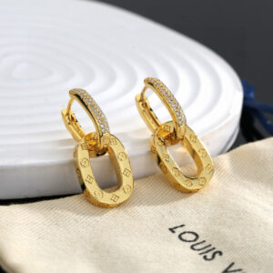 Louis Vuitton Letter Earrings